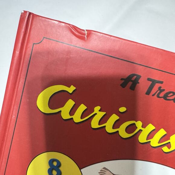 A Treasury of Curious George 8 Stories Margret & H.A. Rey Hardcover W/ Plush Toy - Picture 6 of 10